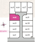 秦野市今泉　新築戸建　4号棟の区画図