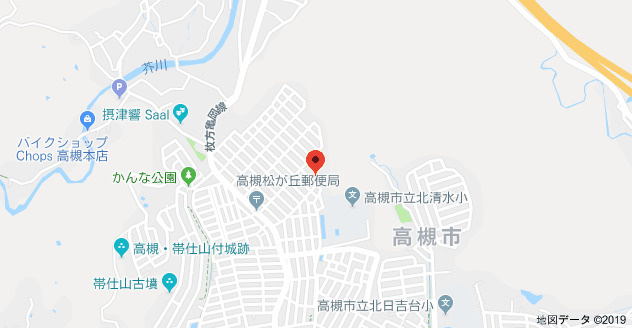 安岡寺５丁目貸家　【短期貸し専用】の地図