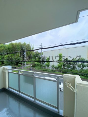 【展望】 | 　西尾ハイツ | メインバルコニーからの眺望です