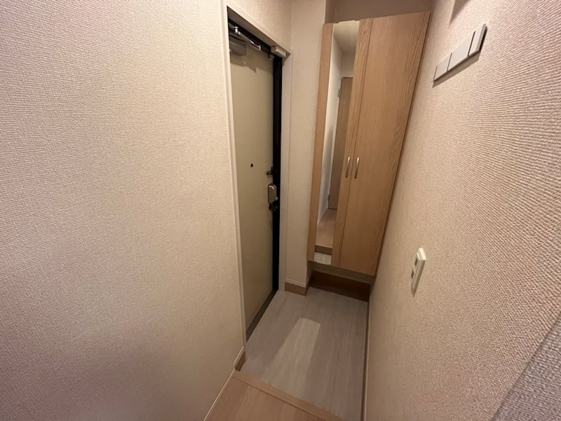 竹の小径の玄関
