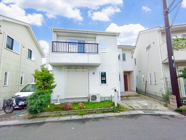 【前面道路含む現地写真】 | 川越市下松原 | 都市ガス・本下水