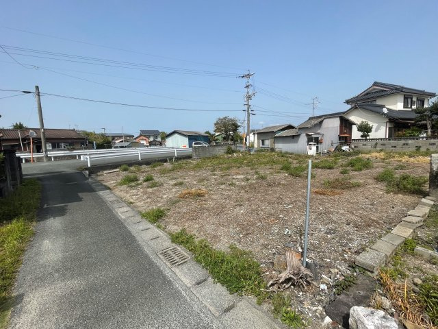 鏡町内田　売土地の外観