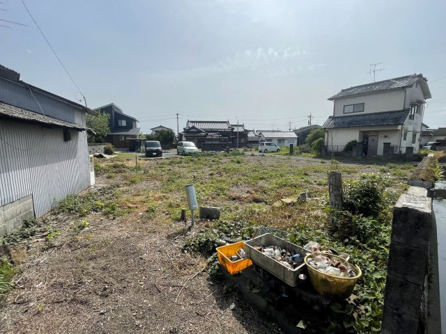鏡町内田　売土地の外観
