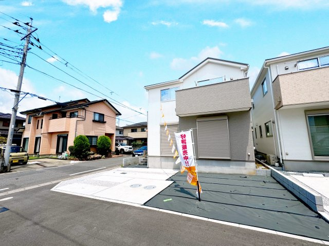 伊勢崎市茂呂町21期　新築住宅 1号棟の外観