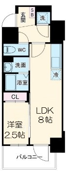 【間取り】 | エスリードレジデンス本町パークフロント