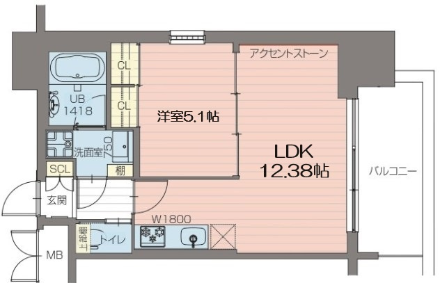 【間取り】 | プレジオ阿波座