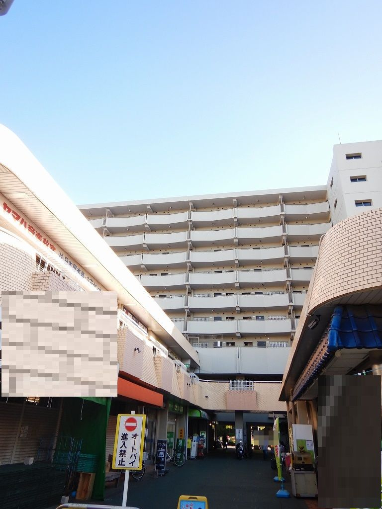 サンタウン立花2号棟の外観