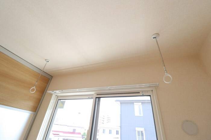 ピースウッド Ⅰの設備|室内物干し