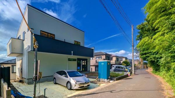 横浜市磯子区洋光台６丁目の新築一戸建の外観|閑静な住宅地でゆったりとお過ごし頂けます。
お気軽にお問合せ下さい！