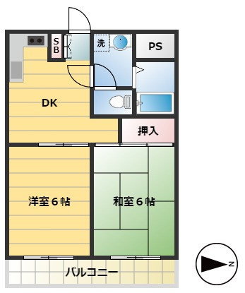【間取り】 | ベイサイドテラス