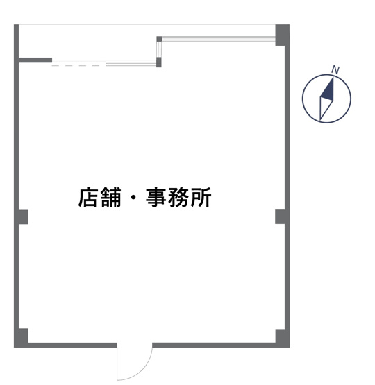 【間取り】 | ときわマンション　店舗・事務所