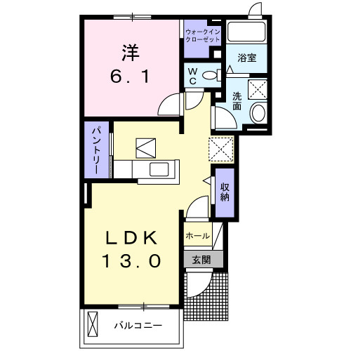 ＭＹ　Ｓｔａｒ　Ｓの間取り|間取図