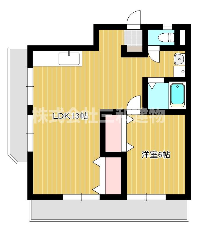 グランドール赤塚の間取り