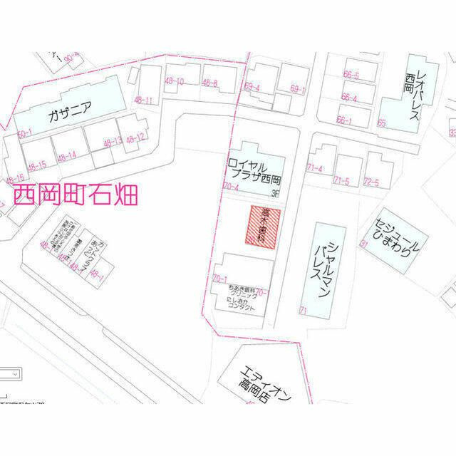 西岡町保ケ山貸店舗の外観