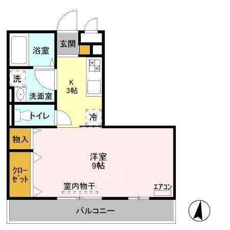 The Ritz TAKANOの間取り