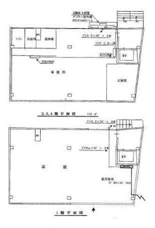 江東区三好４丁目のビルの間取り