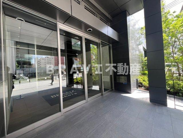 ブランズタワー谷町四丁目のエントランス|落ち着いたエントランスです
