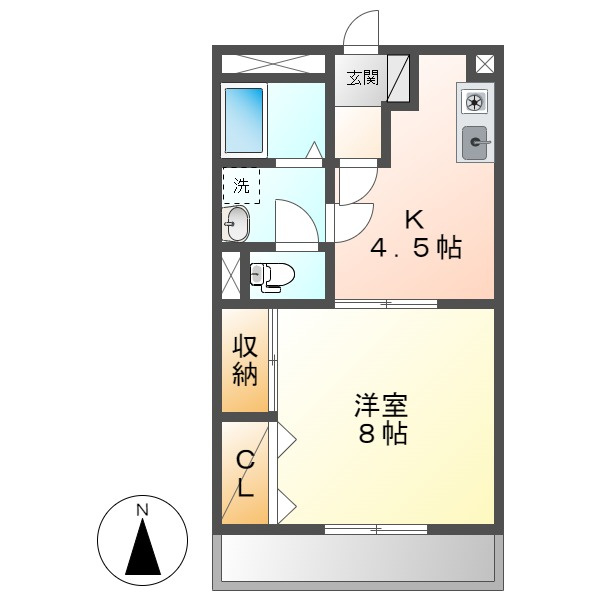 グランパス21の間取り