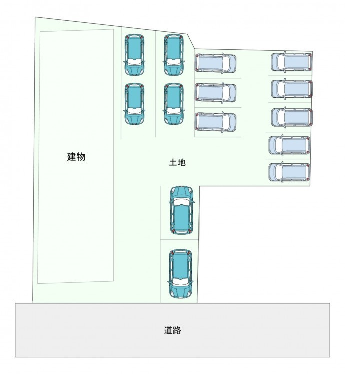 スイートアリッサムの区画図