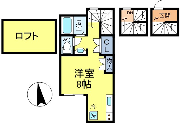 FAIR新小岩eastの間取り