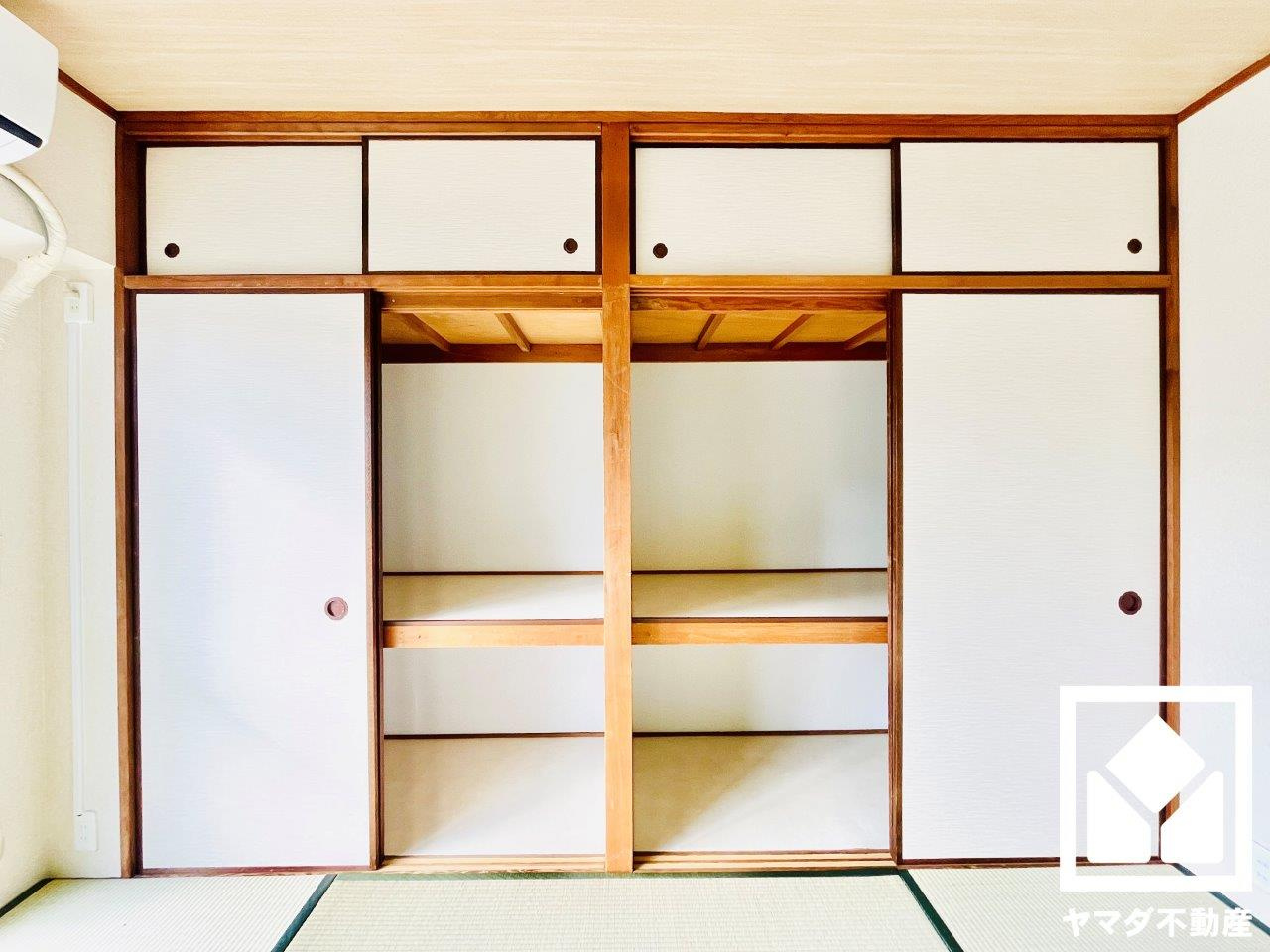 桂川ハイツ4号館の収納