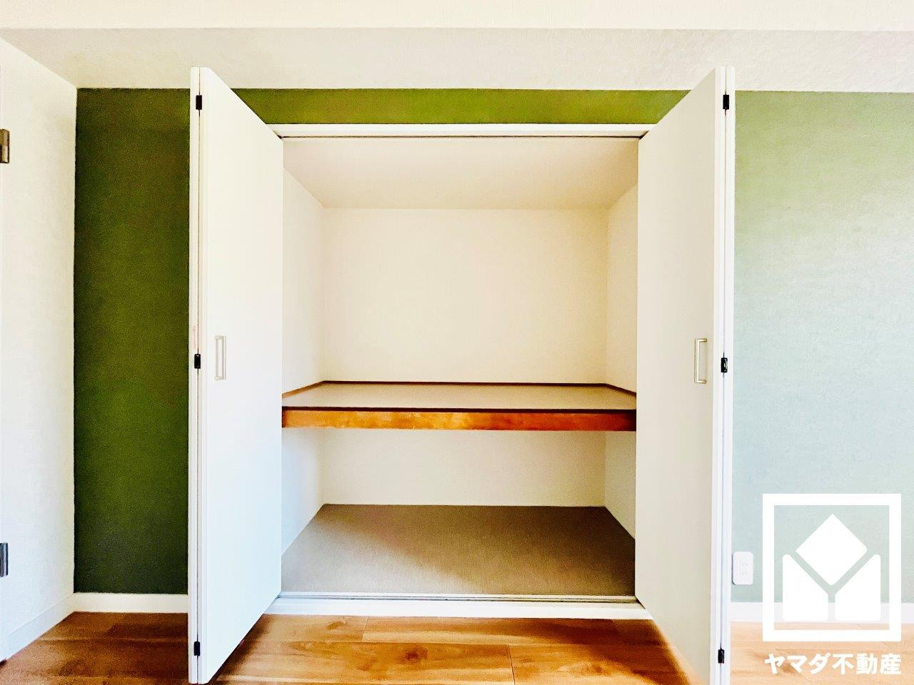 桂川ハイツ4号館の収納