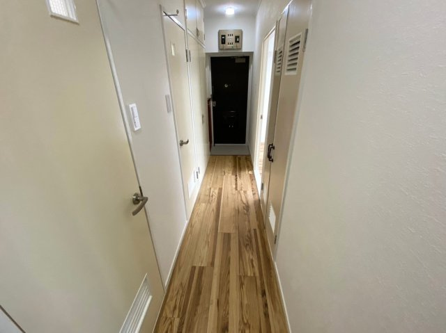 豊栄ハイツのその他|各お部屋に繋がる廊下です！