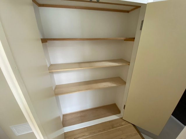 豊栄ハイツの収納|食料品から日用品まで沢山収納できます！まとめ買いもしやすく家計も助かります♪