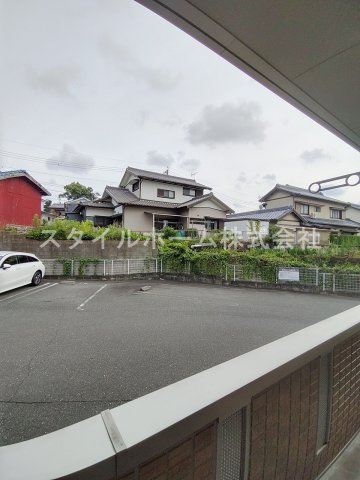 ジュノウタウン　Ｂ棟の展望|見晴らし良好です。