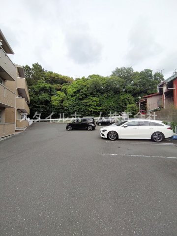 ジュノウタウン　Ｂ棟の駐車場|駐車場です