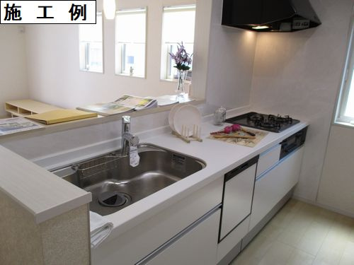 ◎茅ヶ崎市今宿　新築戸建　4号棟のキッチン