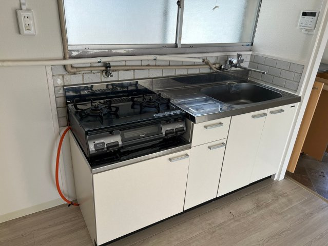 姫路市西延末の賃貸マンションのキッチン