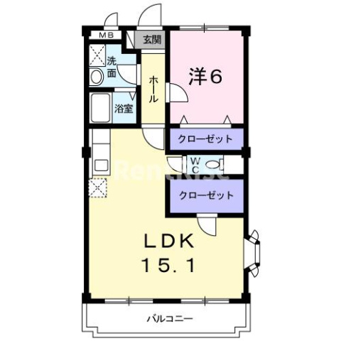 メゾンロイヤルコートの駐車場