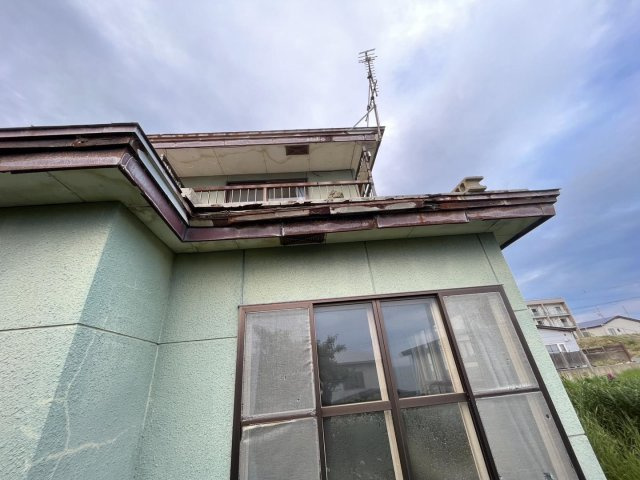 米町3丁目　古屋付売土地の外観