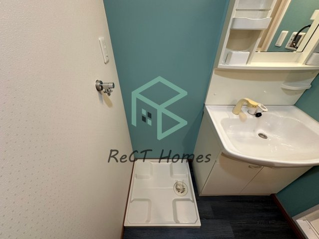 姫路市飯田２丁目の賃貸マンションの洗面所