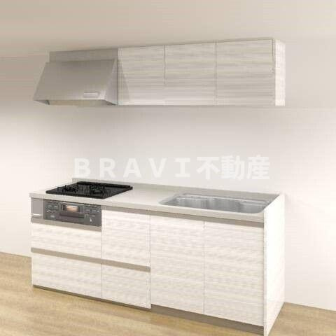 サンブライト今里 BRAVI不動産のキッチン
