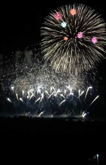 【展望】 | バルコニーから夜空を彩る夏の風物詩をお愉しみください。