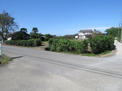 【前面道路含む現地写真】 | 川島町上八ツ林売地