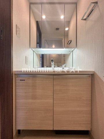 クリスタルエグゼ南堀江の独立洗面台