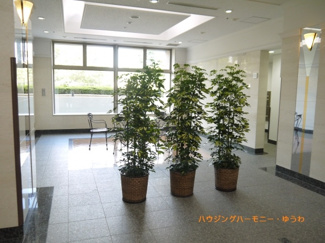 【エントランス】 | エントランス内部は、大変開放的な空間です。