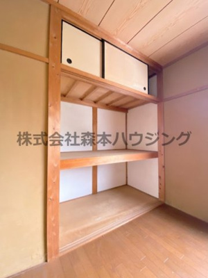 【収納】 | 　雲川向井田貸家 | 大きなものも収納できそうです