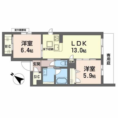 plaisirraffineの間取り