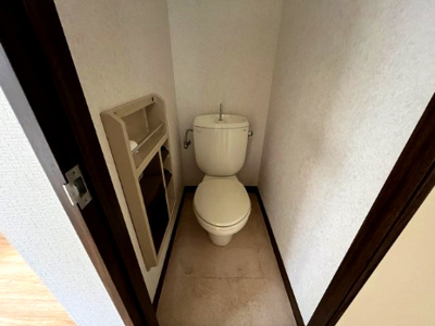 【トイレ】 | 棚付きトイレ！