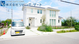 【外観】 | 笛吹市八代町竹居 令和6年築中古住宅 南西角地 オール電化住宅