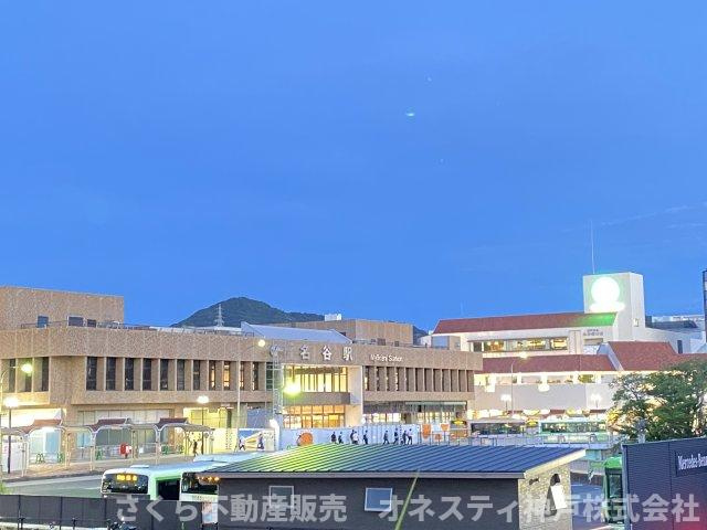 名谷19団地８３号棟の周辺