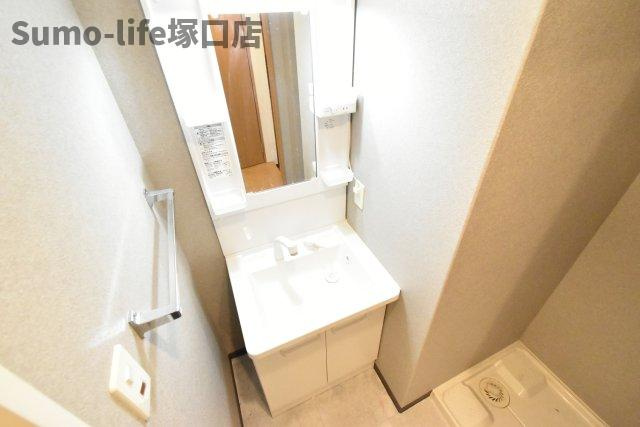 メルベーユ立花の洗面所
