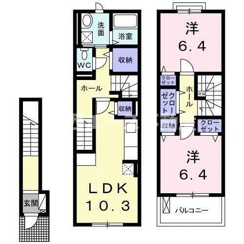 【間取り】 | 讃良レジデンス