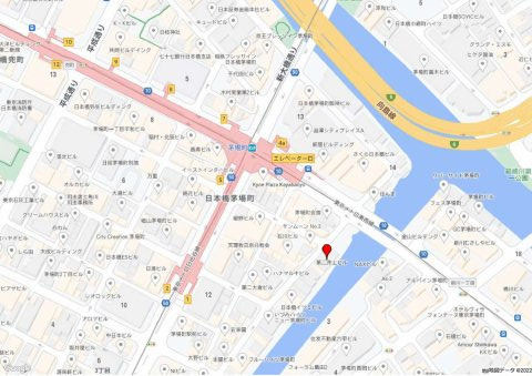 第２井上ビルの地図