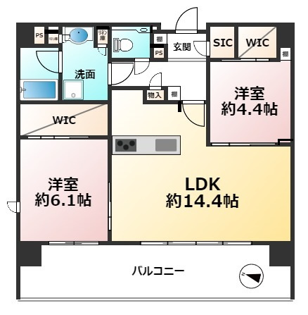 【間取り】 | クリオ春日原