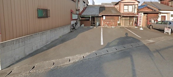 松阪市京町の売地の外観